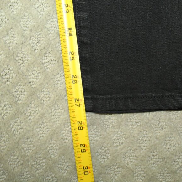 Judy Blue Jeans Leopard Patch Black Skinny Jeans 82168 - Size 15/32 - Picture 4 of 7